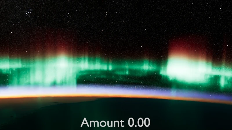 Animated display of the various values of Dither Amount